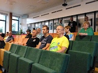 EBI 2021 Mirek 021  Ebicyklisté při předávání plakety hejtmanovi - sobota, 17. července