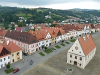EBI 2021 Mirek 067  Pohled z věže baziliky na náměstí - pondělí, 19. července