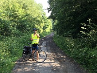 EBI 2021 Mirek 177  Za obcí se asfalt mění na šotolinu (Láďa) - čtvrtek, 22. července