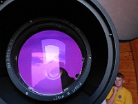 EBI 2022 Mirek 229  Apochromatický objektiv APM o průměru 180 mm a světelnosti 1:7 (ohnisko 1260 mm). – středa, 10. srpna