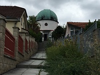 EBI 2022 Mirek 385  Hvězdárna ve Slaném je ukryta mezi domy. – sobota, 13. srpna