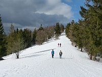 Ski 2022 Mirek 016  Po chvíli opět svítí slunce. - pátek, 25. února