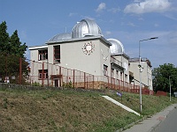 Ebi 2023 Dalimil 001  Ždánická hvězdárna a planetárium Oldřicha Kotíka, místo startu i cíle letošního Ebicyklu.
