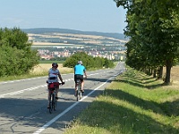 EBI 2023 Mirek 027  Sjíždíme do Vyškova (Lila, Martin). - neděle, 23. července