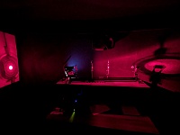 2023 Rej Melantrich 31  Laserové difrakční obrazce staršího práčete Jury Komrsky