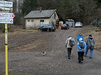 SKI 2024 Mirek 029  Sobotní pěší výlet začínáme v sedle Krížna. - sobota, 24. února 2024