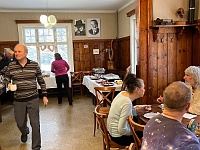 SKI 2025 Mirek 024  Opět se sejdeme všichni u snídaně. - pátek, 14. února