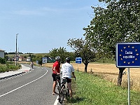 EBI 2026 Mirek 034  Po dvou kilometrech vjíždíme opět do Česka. - neděle, 26. července
