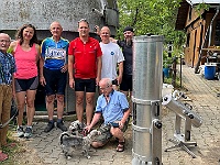 EBI 2026 Mirek 054  Živý obraz s bratry Pavlíčkovými (pan Pavel Pavlíček, Růžena Poupová, Mirek, Martin, Láďa, Pavúkmistr, bratr pana Pavlíčka a čtyřnozí přátelé). - neděle, 26. července