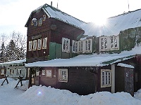 SKI 2026 Mirek 013  Turnovská chata při -8oC a ideálních sněhových podmínkách. - pátek, 20. února