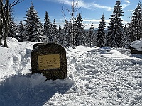 SKI 2026 Mirek 031  Památník Jizerskohorským lesníkům. - pátek, 20. února