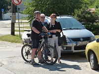 Rozlouceni DV 2017 07 14 Mirek 003  Limbach, Mateno přijel na kole - pátek, 14. července 2017