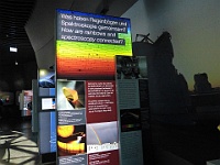 EbiCERN 2025 Mirek 023  Krásná ukázka slunečního spektra s vysokým rozlišením (nejintenzívnější čára v červené oblasti je Halfa). - středa, 14. května