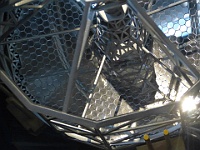 EbiCERN 2025 Mirek 028  39,3 m primární zrcadlo ELT je složeno ze 798 šestiúhelníkových segmentů. - středa, 14. května