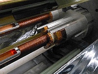 EbiCERN 2025 Mirek 078  Zde obě svazkové komory a systémy kvadrupólů jsou jasně vidět. - čtvrtek, 15. května