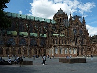 EbiCERN 2025 Mirek 105  Hlavní loď katedrály ze Zámeckého náměstí . - pátek, 16. května