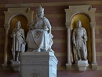 EbiCERN 2025 Mirek 211  Zde je jeden z nich. Král Rudolf I Habsburský, vítěz bitvy na Moravském poli (26. 8. 1278), nad českým králem Přemyslem Otakarem II. - sobota, 17. května