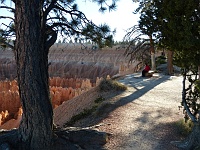 EBIZONA 2013 Mirek 023  Bryce Canyon, Odpočinek na Inspiration Pointu - čtvrtek, 17. října