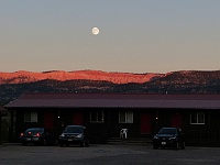 EBIZONA 2013 Mirek 026  Bryce Canyon, Východ Měsíce na zpáteční cestě - čtvrtek, 17. října