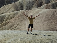 EBIZONA 2013 Mirek 052  Death Valley, Martin a Zabriskie Point – pátek, 18. října