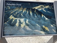 EBIZONA 2013 Mirek 055  Death Valley, Informační tabule v Zabriskie Point – pátek, 18. října
