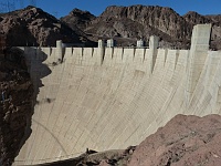 EBIZONA 2013 Mirek 093  Hoover Dam, Přehradní hráz je dlouhá 380 metrů – sobota, 19. října