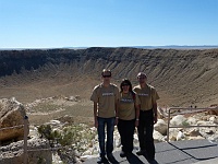 EBIZONA 2013 Mirek 118  Meteor Crater, Janatovi u meteorického kráteru – neděle, 20. října