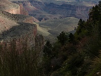 EBIZONA 2013 Mirek 230  Grand Canyon, Míříme na vyhlídku, která je až tam dole, kde končí cesta – středa, 23. října