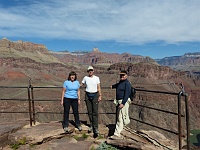 EBIZONA 2013 Mirek 244  Grand Canyon, Společné foto nám udělá ochotný cizojazyčný turista – středa, 23. října