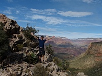 EBIZONA 2013 Mirek 252  Grand Canyon, Snímek na památku s kaňonem (Martin) – středa, 23. října