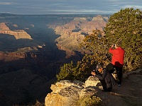 EBIZONA 2013 Mirek 255  Grand Canyon, Barvy kaňonu při západu slunce se snaží zachytit mnoho fotografů – středa, 23. října