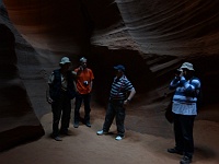 EBIZONA 2013 Mirek 267  Antelope Canyon, Vladimír je ve svém živlu – čtvrtek, 24. října