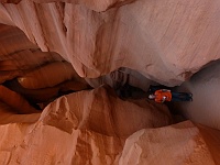 EBIZONA 2013 Mirek 271  Antelope Canyon, Zeměkolár v ústí kaňonu – čtvrtek, 24. října