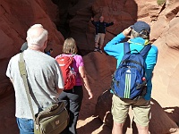 EBIZONA 2013 Mirek 278  Antelope Canyon, Matenovi děláme fotku na památku – čtvrtek, 24. října