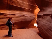 EBIZONA 2013 Mirek 282  Antelope Canyon, Opozdilá turistka – čtvrtek, 24. října