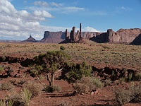 EBIZONA 2013 Mirek 316  Monument Valley, Skalní útvar Totemy - pátek, 25. října