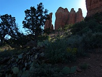 EBIZONA 2013 Mirek 348  Sedona, Scházíme z Cathedral Rock - sobota, 26. října