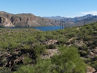 EBIZONA 2013 Mirek 375  Apache Trail, Přehradní jezero Canyon Lake - neděle, 27. října