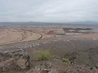 EBIZONA 2013 Mirek 411  Picacho Peak, Pohled na arizonská pole - pondělí, 28. října