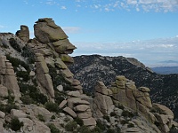 EBIZONA 2013 Mirek 443  Mt. Lemmon, Skalní útvary II - úterý, 29. října