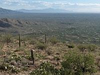 EBIZONA 2013 Mirek 448  Mt. Lemmon, Dole už vidíme Tucson - úterý, 29. října