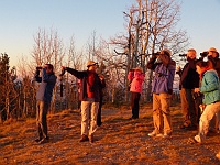 EBIZONA 2013 Mirek 486  Mt. Lemmon, Pozorování zeleného paprsku při západu Slunce - středa 30. října