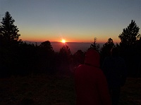 EBIZONA 2013 Mirek 489  Mt. Lemmon, Poslední paprsek jsme viděli opravdu zelený - středa 30. října