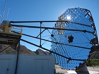 EBIZONA 2013 Mirek 537  Mt. Hopkins, Detektor kosmického záření gama systému VERITAS má průměr 10 metrů - pátek, 1. listopadu