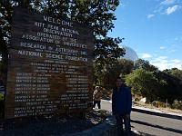 EBIZONA 2013 Mirek 626  Kitt Peak, Tabule vítající návštěvníky – neděle, 3. listopadu
