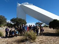 EBIZONA 2013 Mirek 640  Kitt Peak, Společná fotka s McMath-Pierce Solar Telescope – neděle, 3. listopadu