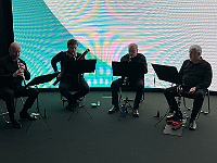 90narJG JK 2026 Mirek 009  Oslavu zahájí dechové kvarteto. - sobota, 21. března