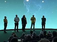 90narJG JK 2026 Mirek 013  Ebicyklisté (Karel Trutnovský, Ivo Míček, Jaroslav Soumar, Luděk Dlabola, Jan Hollan). - sobota, 21. března