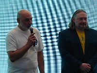 90narJG JK 2026 Mirek 021  Ivo Míček (hejtman pěší sekce) a Jaroslav Soumar (Duchovní otec Ebicyklu). - sobota, 21. března