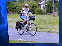 90narJG JK 2026 Mirek 041  Polní hejtman Spanilé jízdy ebicyklista Jiří Grygar na kole. - sobota, 21. března